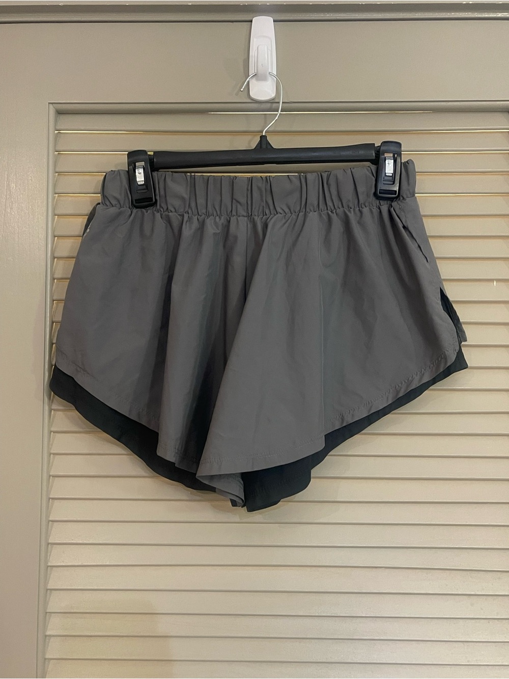 Free People Movemnenr  Gray Athletic Shorts